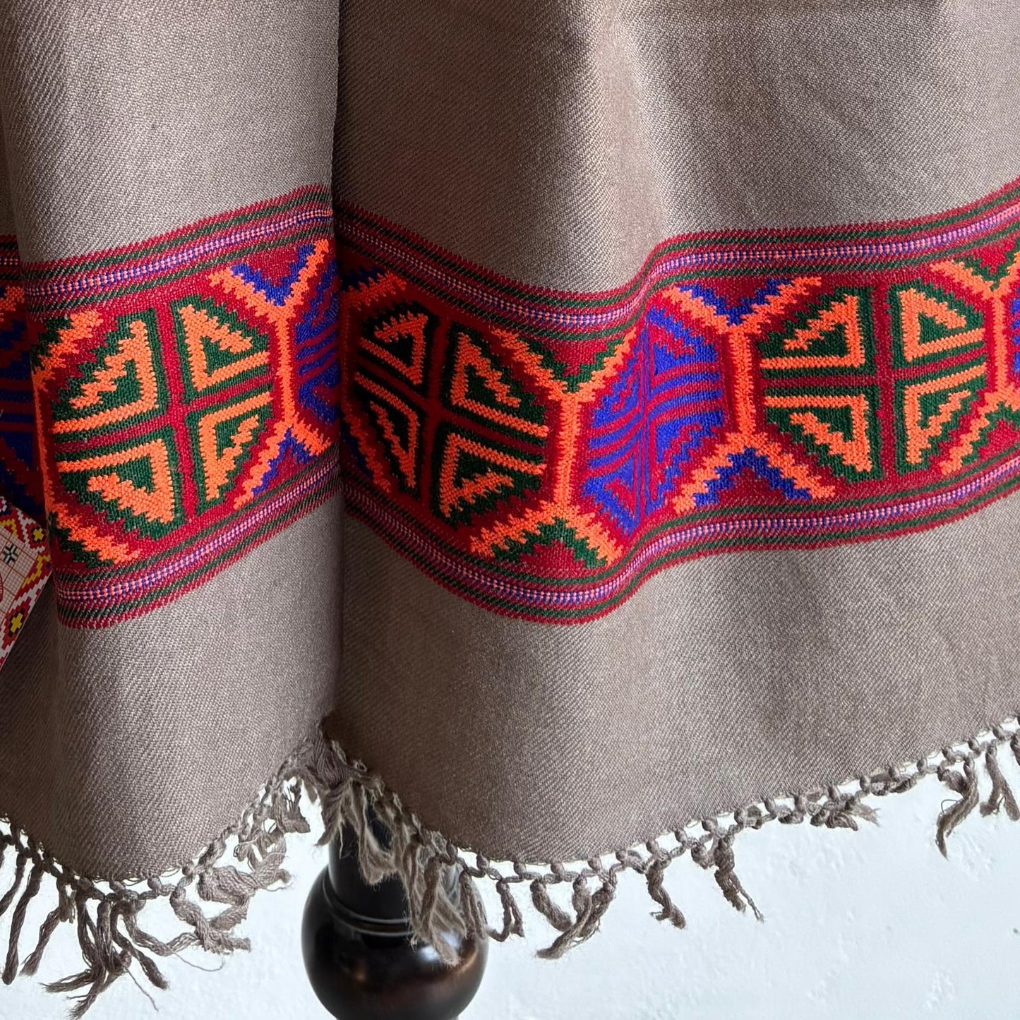 Hand Woven Pure Merino Wool Muffler Pashmina
