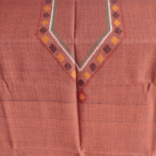 Hand Woven Pure Merino Wool Suit + Stole (Design Color May Vary)