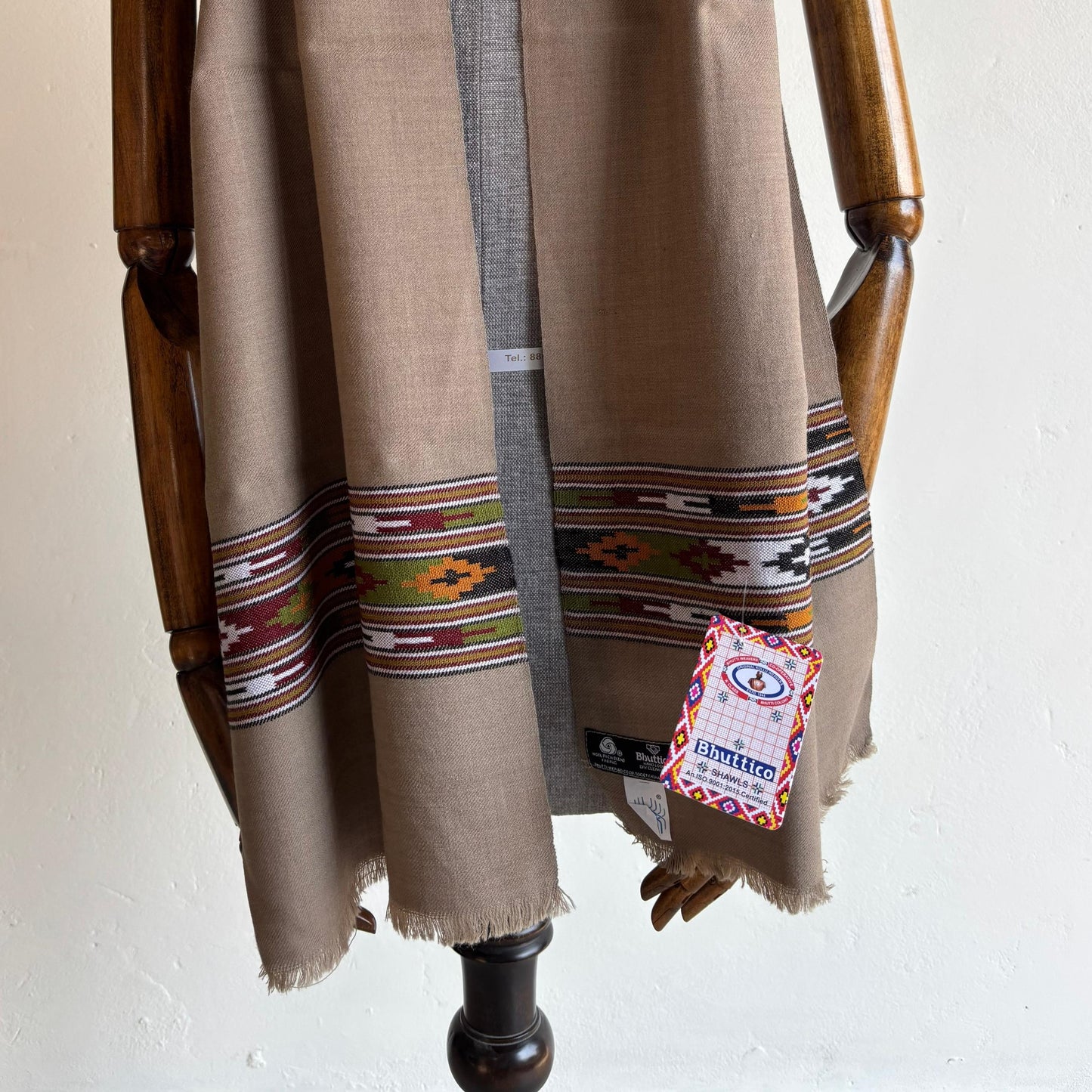 Hand Woven Polywool Muffler