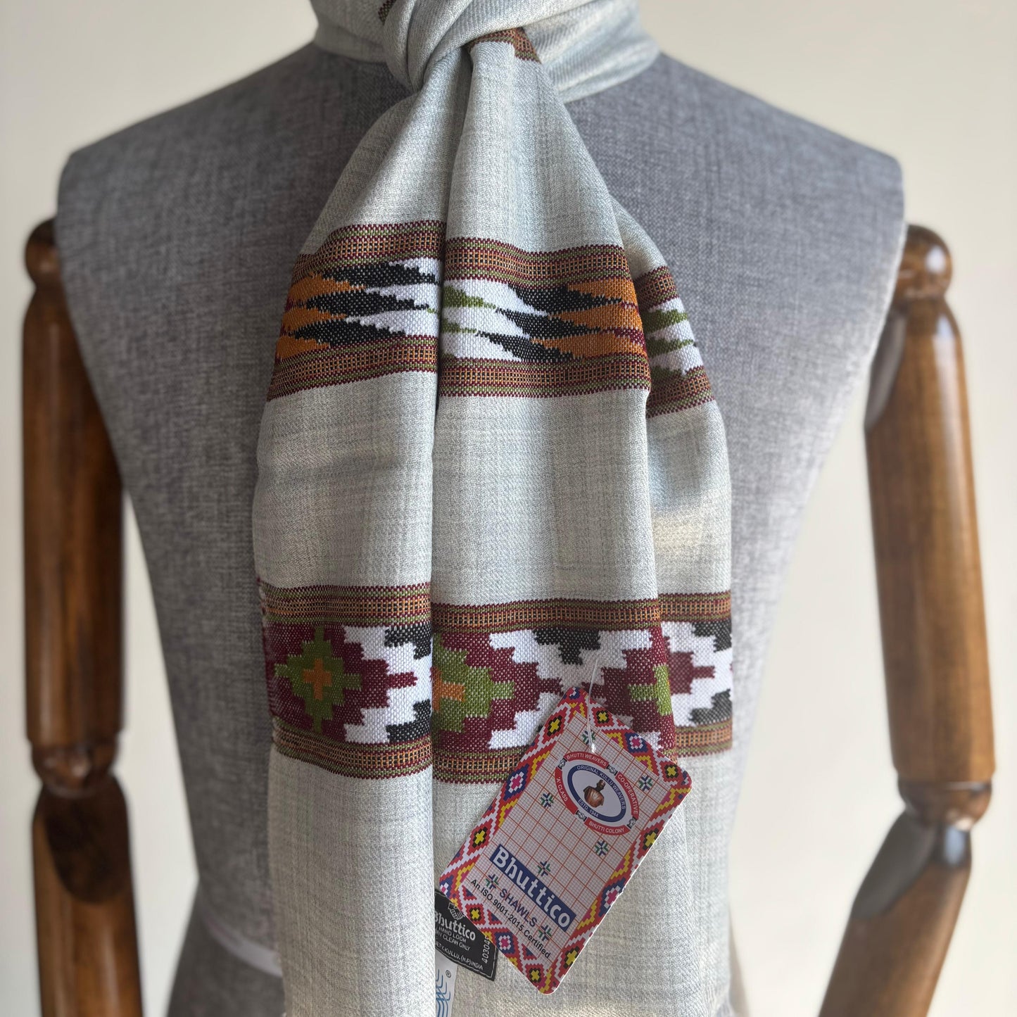 Hand Woven Polywool Muffler