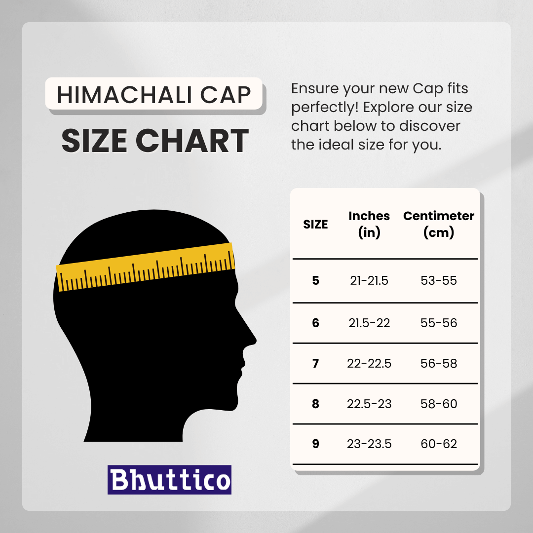 Colorful Himachali Cap