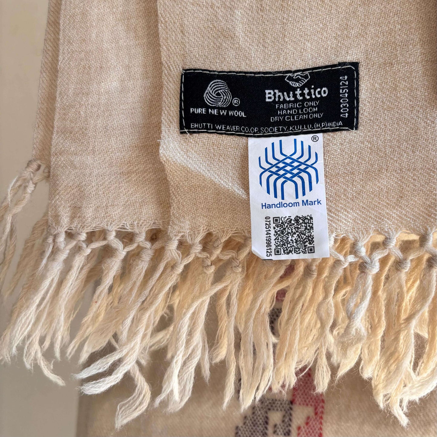 Bhuttico women’s beige handwoven suit set
