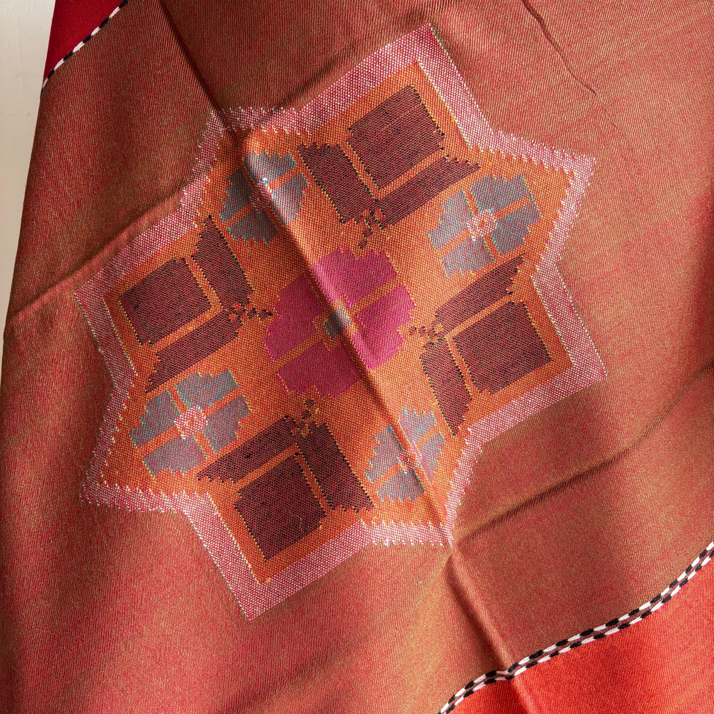 Hand Woven Pure Merino Wool Kullu Stole