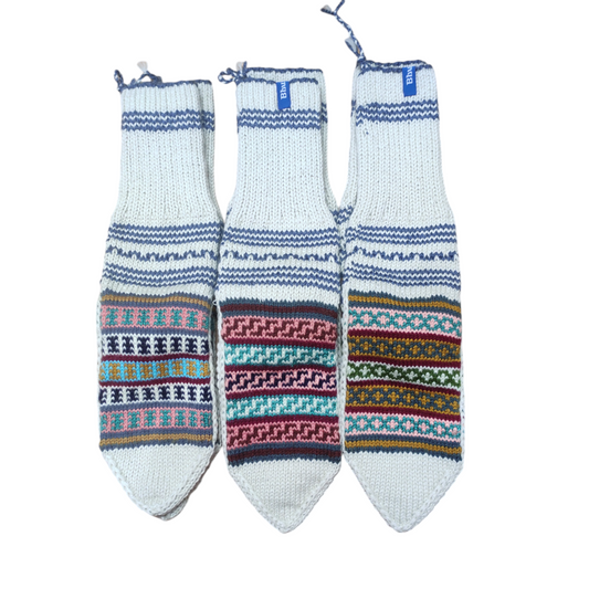SOCKS MERINO WOOL (DESIGN PATREN AND COLOUR MAY VARY)