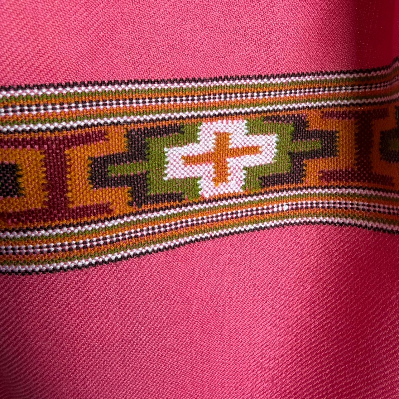 Hand Woven Polywool Kullu Stole