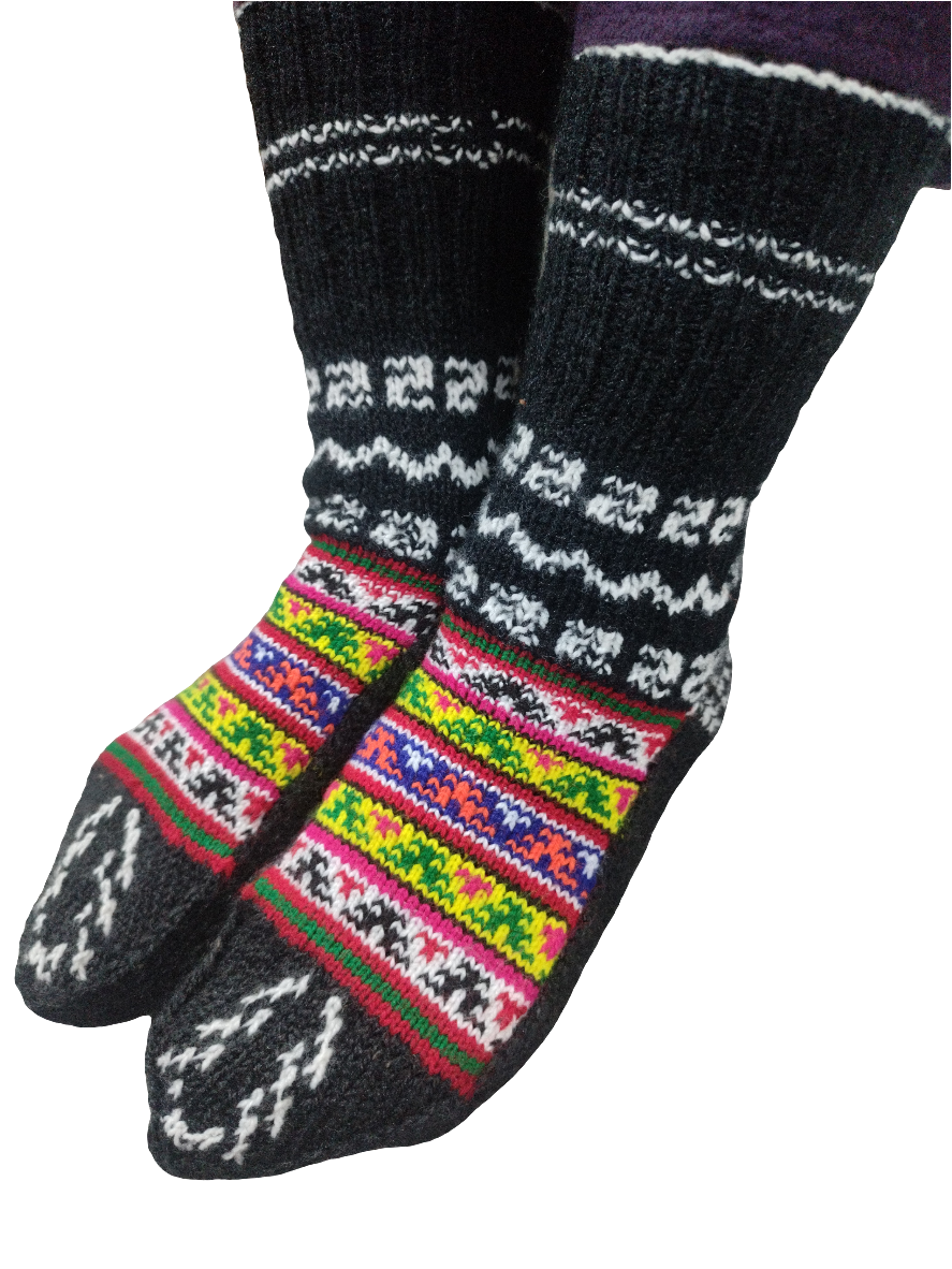 SOCKS CASHMILON (DESIGN PATTREN MAY VARY)