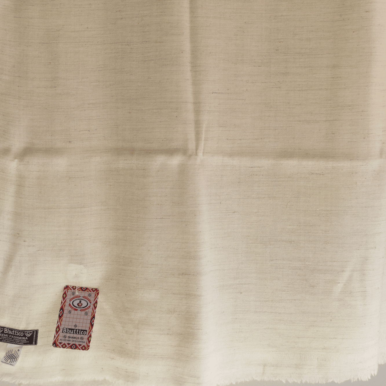 Hand Woven Mens Pashmina + Merino Wool Kullu Shawl (Loi) - Bhuttico Shawls