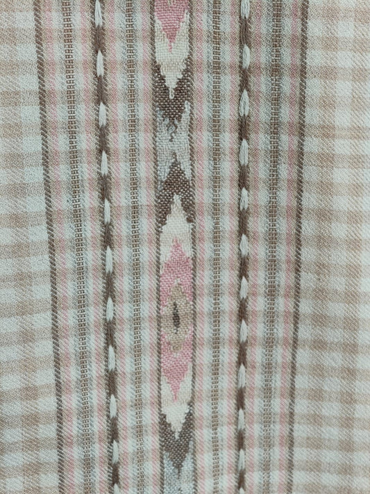 Women Merino Wool Shawl – Fawn Cream