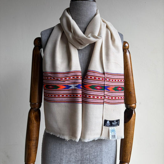 Polywool Muffler for Men & Women - (Beige)