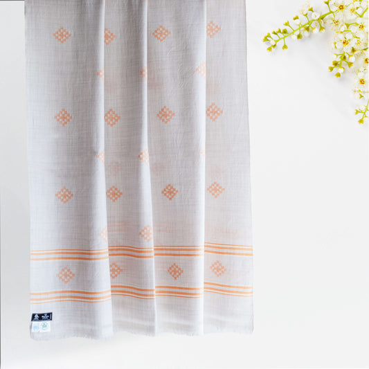 Women Merino Wool Shawl- Grey