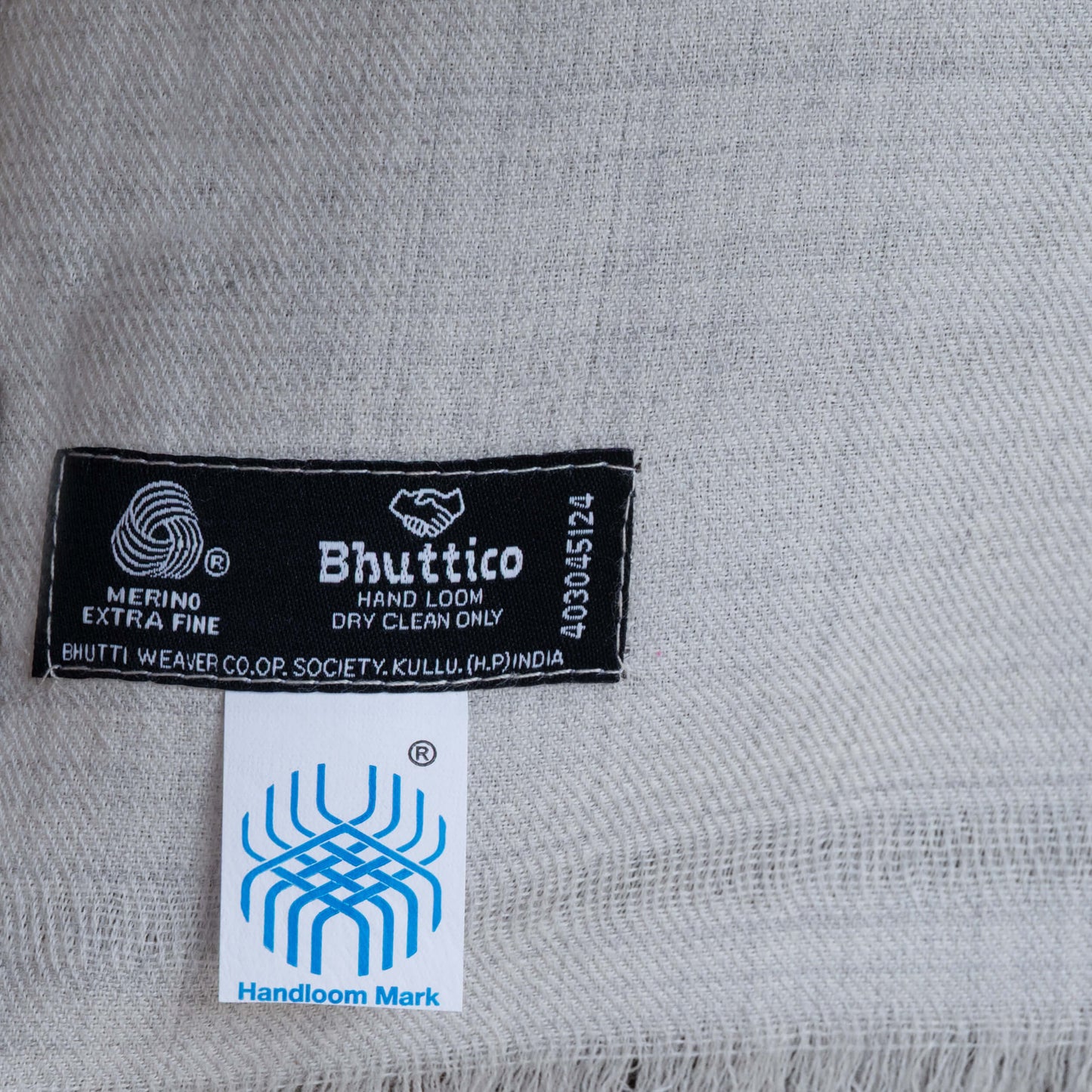 Women Merino Wool Stole- Grey
