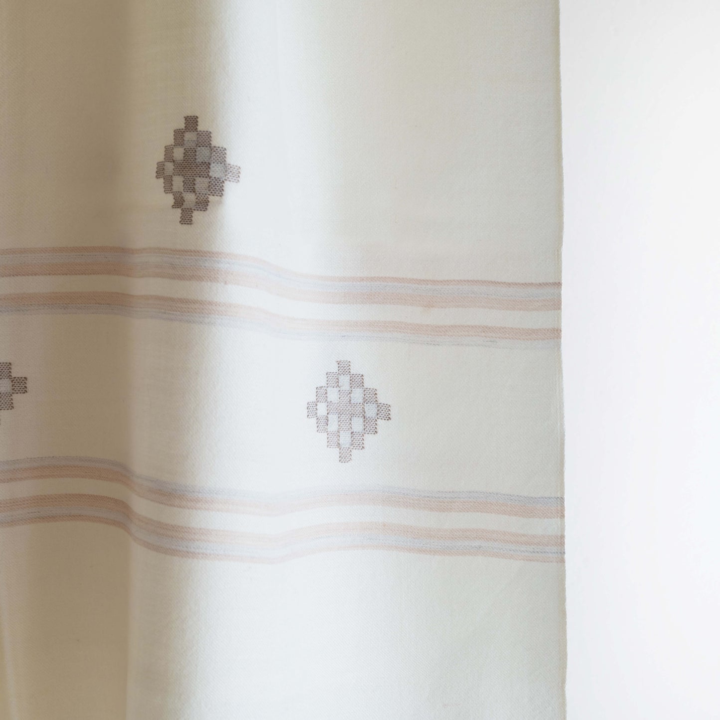 Women Merino Wool Stole- White