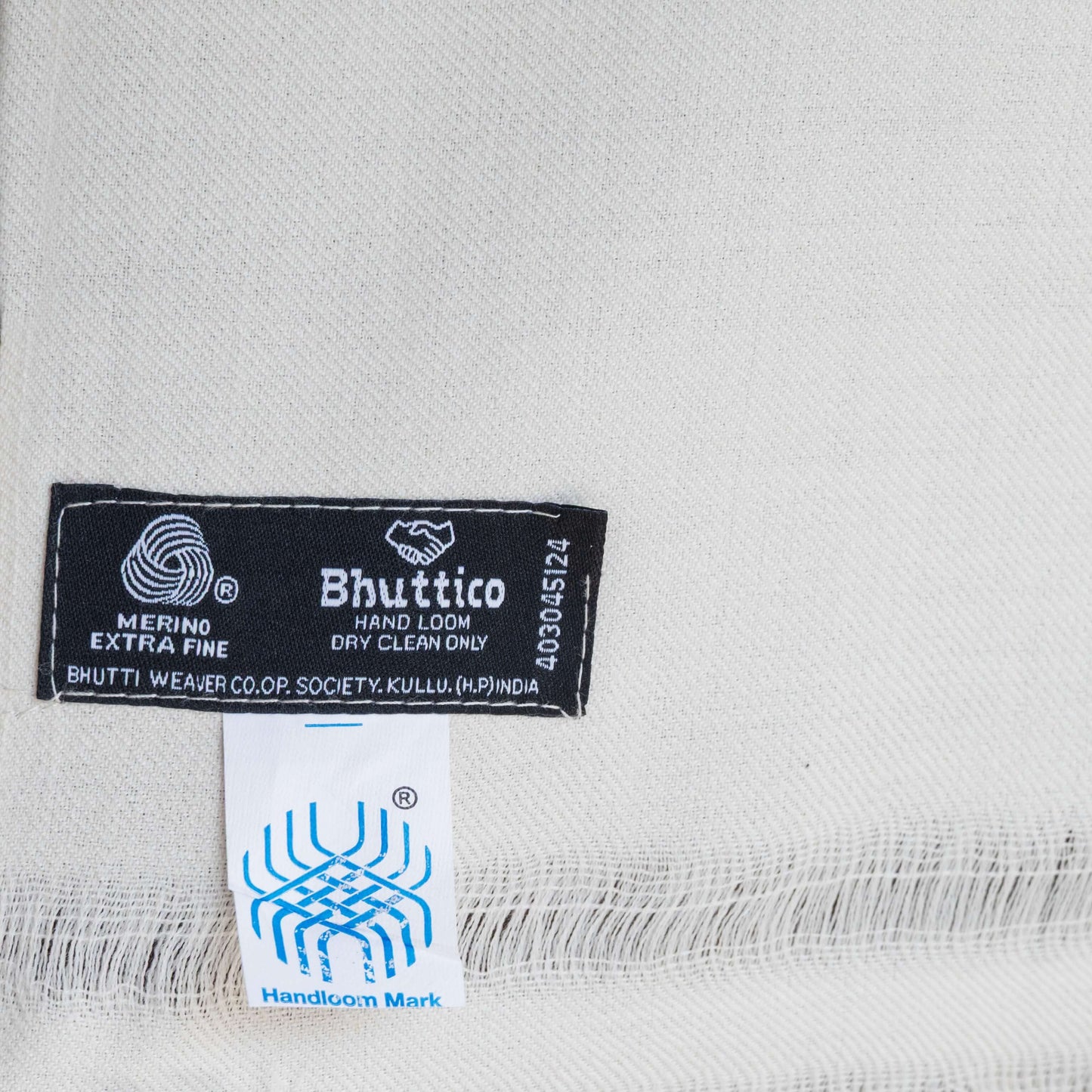 Women Merino Wool Stole- White