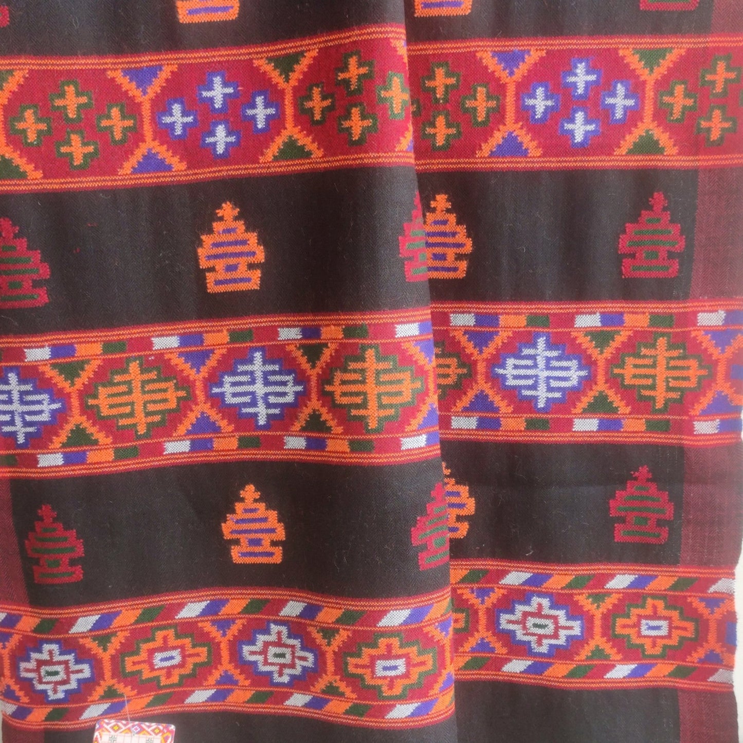 Typical Design Stole - Bhuttico Shawls