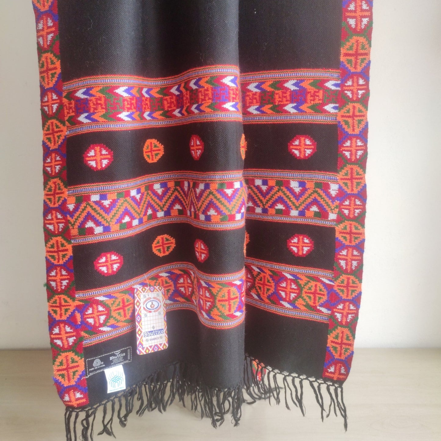 Typical Design Stole - Bhuttico Shawls