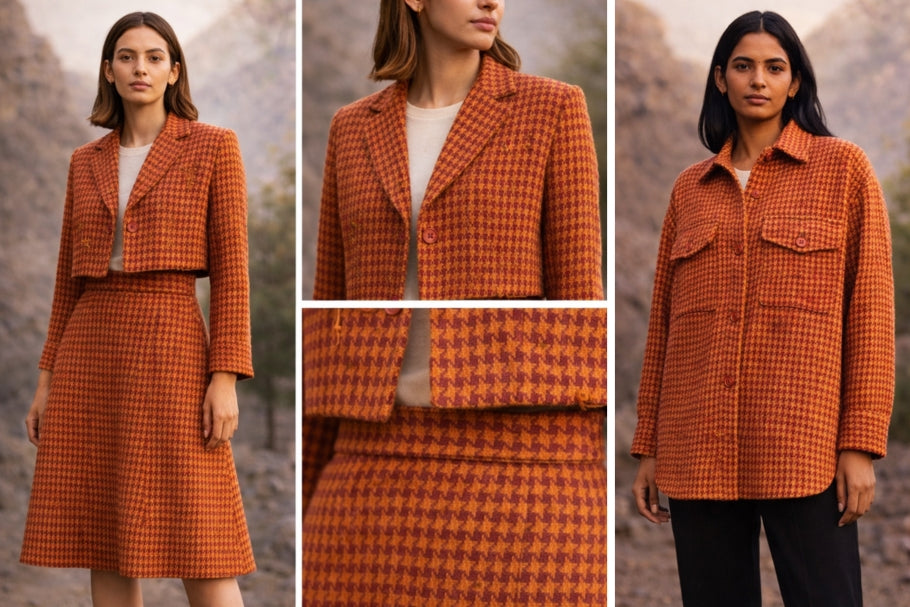 Tired of Compromising on Fit? Craft Your Own with 100% Pure Merino Wool Fabric.