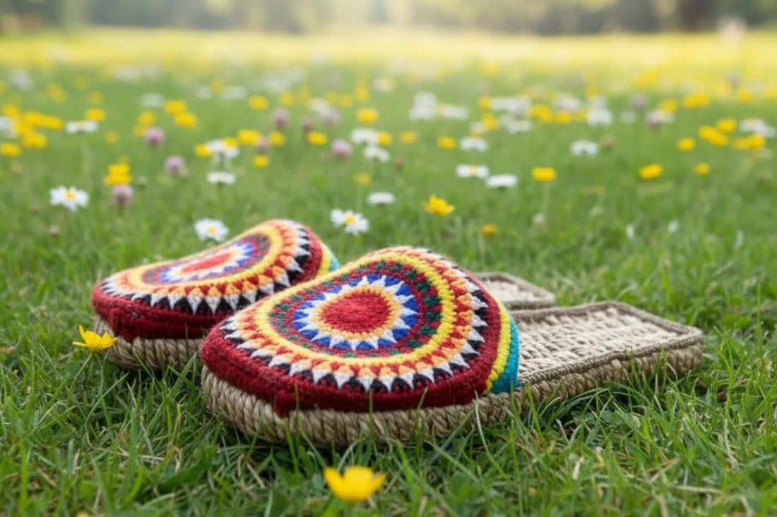 pullas (grass slippers) by bhuttico