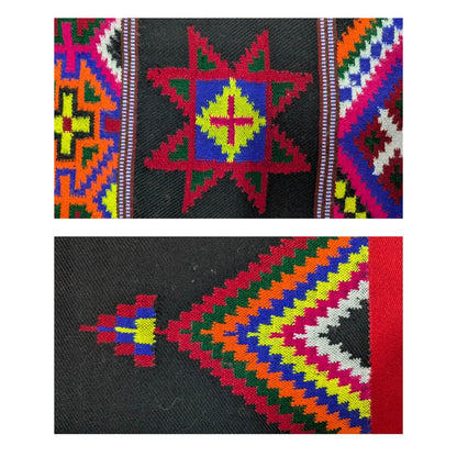 Traditional Kullu Pattu – Grey Base (Pure Merino Wool)