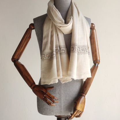 Hand Woven Pure Pashmina Kullu Stole