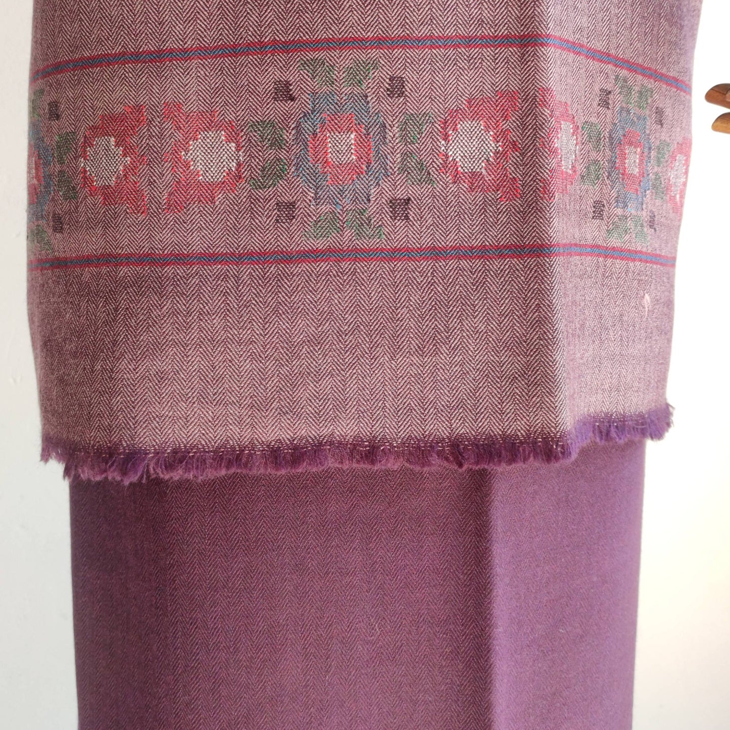 Hand Woven Pure Merino Woolen Suit + Stole
