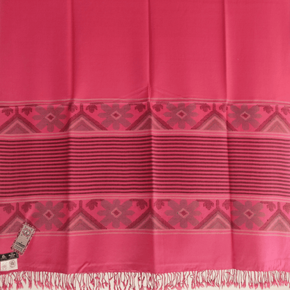 Hand Woven Pure Merino Wool Kullu Shawl