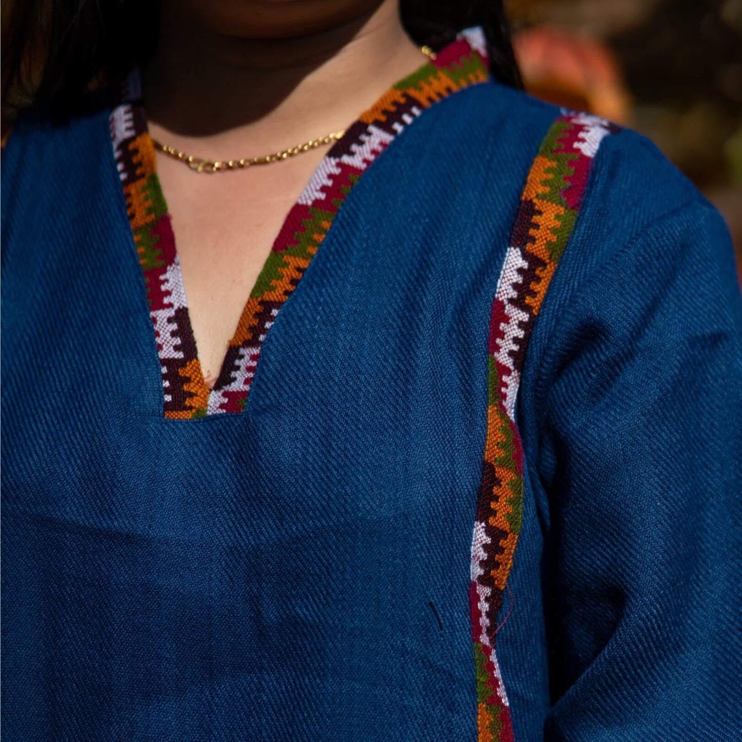 Merino Wool Co-ord Set for Women (Teal Blue)