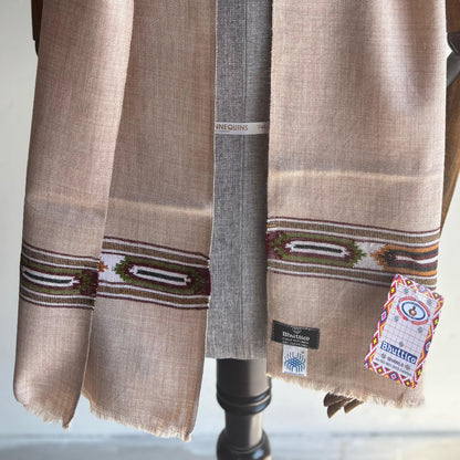 Hand Woven Pure Merino Wool Fawn Muffler