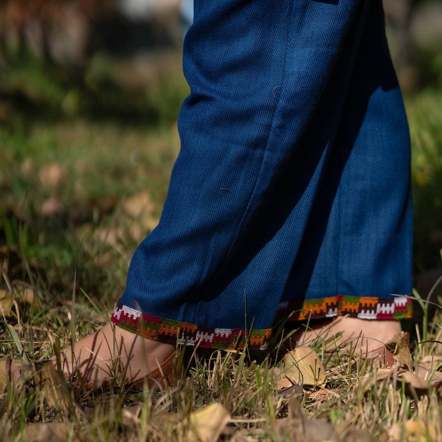 Merino Wool Co-ord Set for Women (Teal Blue)