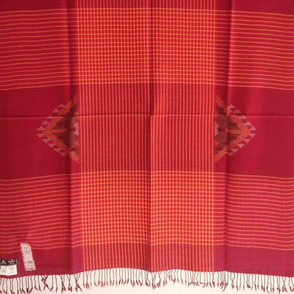 Hand Woven Pure Merino Wool Kullu Shawl