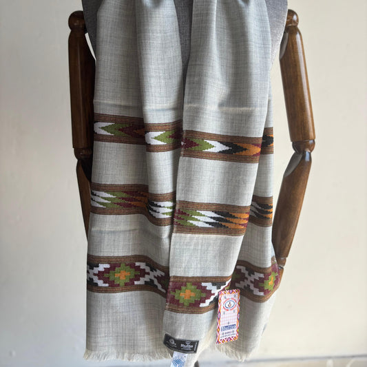 Hand Woven Pollywool Muffler