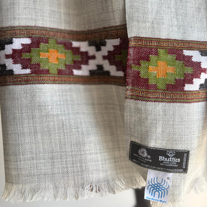 Hand Woven Polywool Muffler