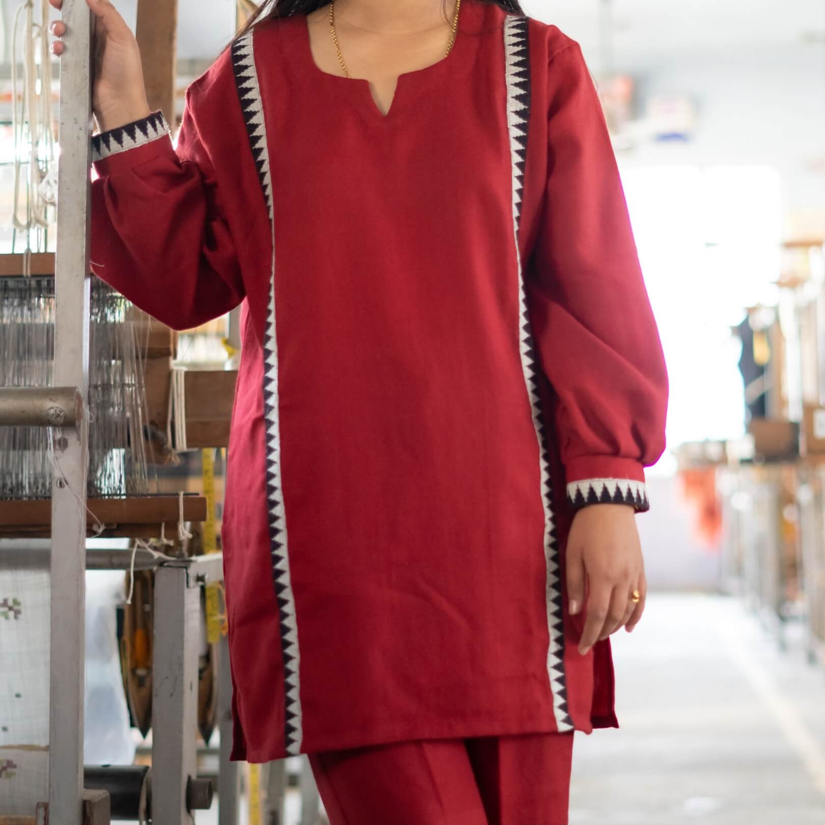 Traditional kullu Patti design