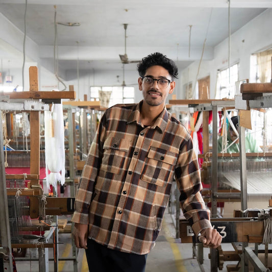 Mens Merino wool shacket