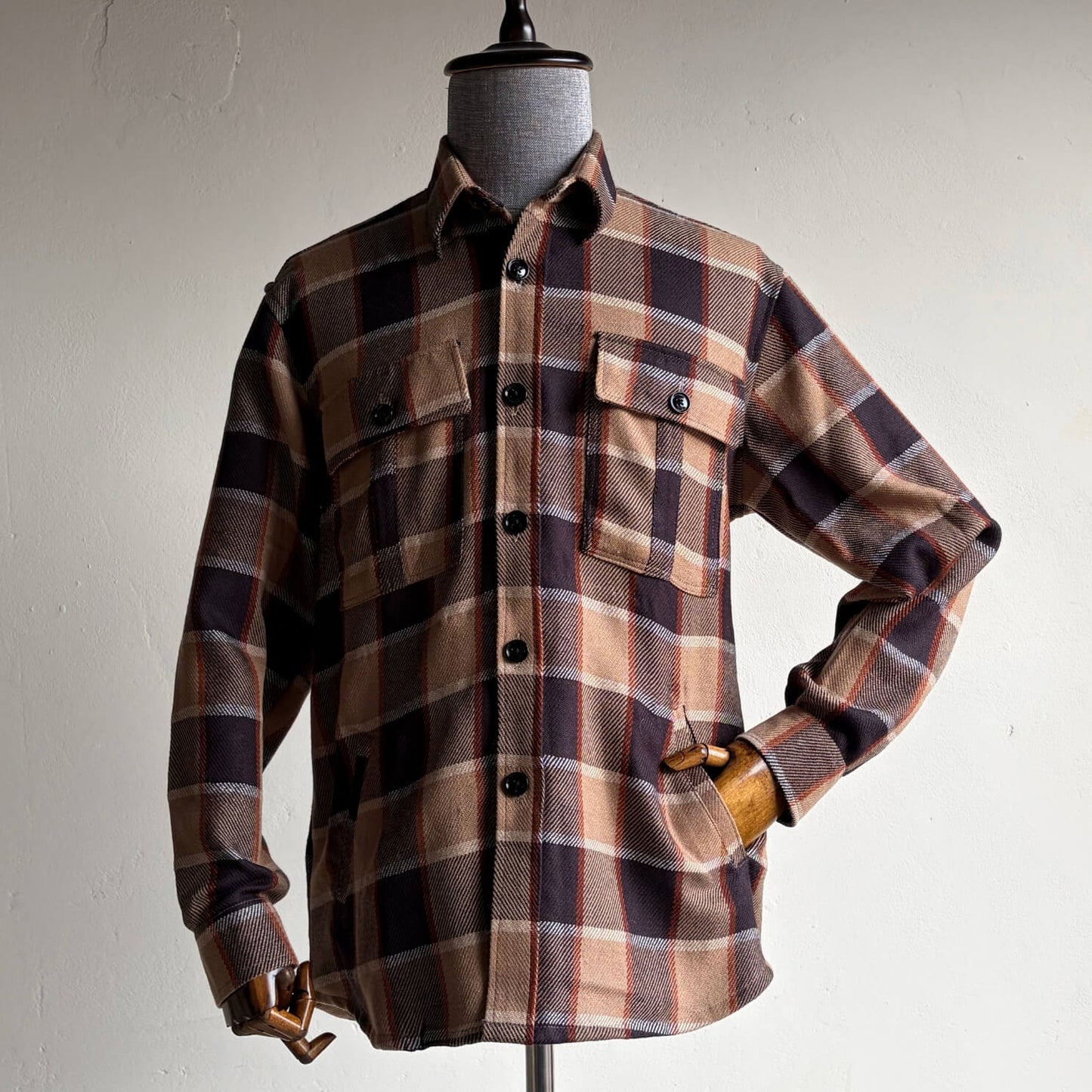 Mens Merino wool shacket