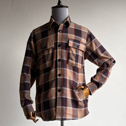 Mens Merino wool shacket