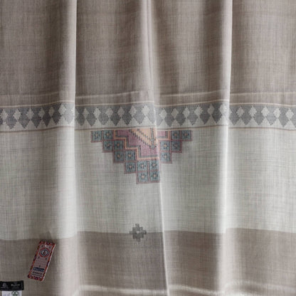 Hand Woven Pure Merino Wool Kullu Shawl