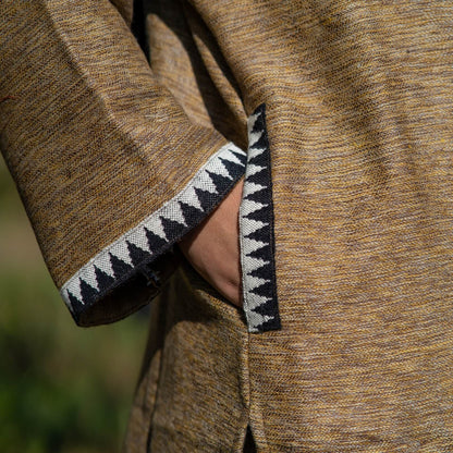 Merino Wool Co-ord Set for Women (Camel Brown)