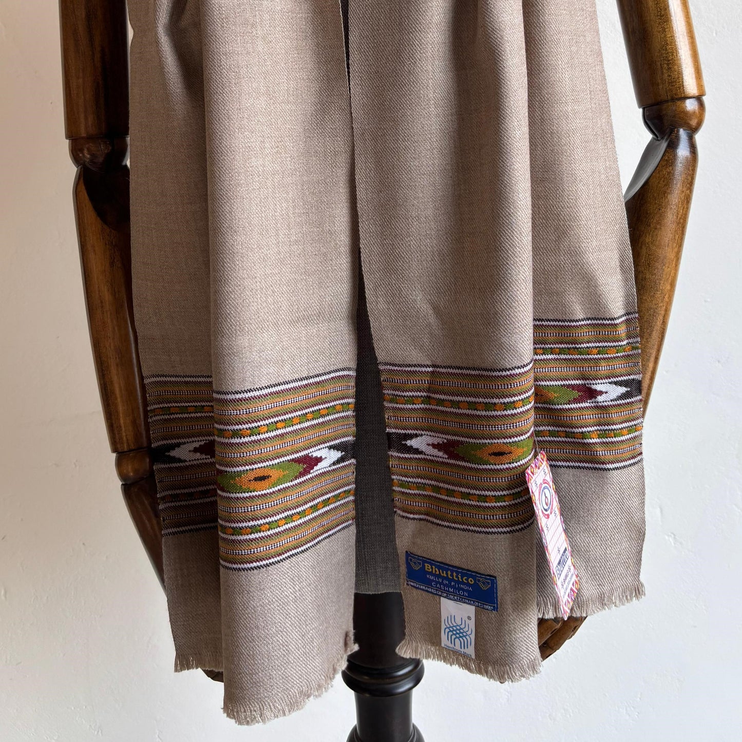 Hand Woven Cashmilon Muffler Pashmina