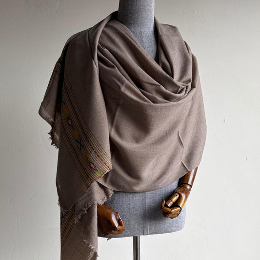 men's shawl(loi)- beige