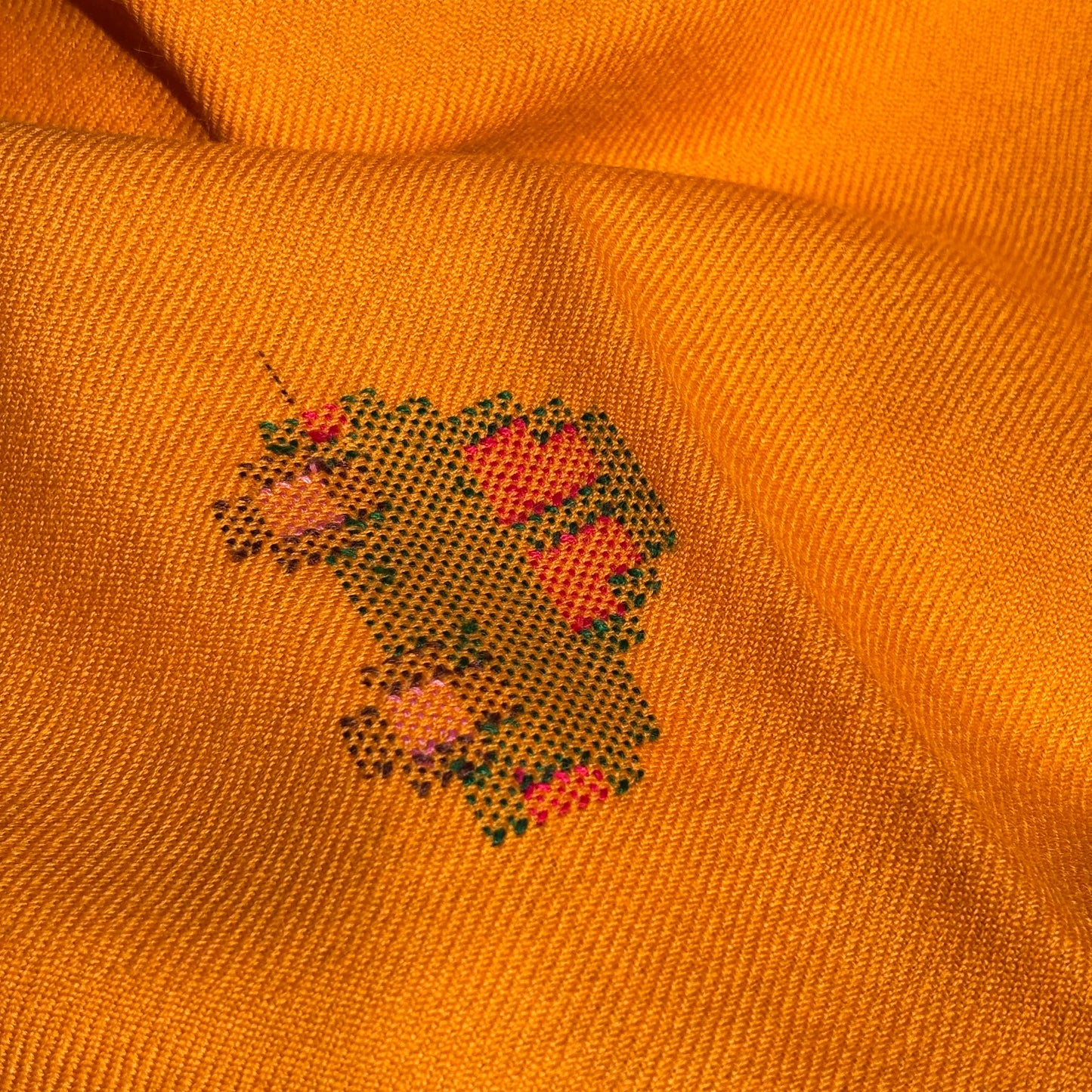 Sunshine Car motif on Poncho 