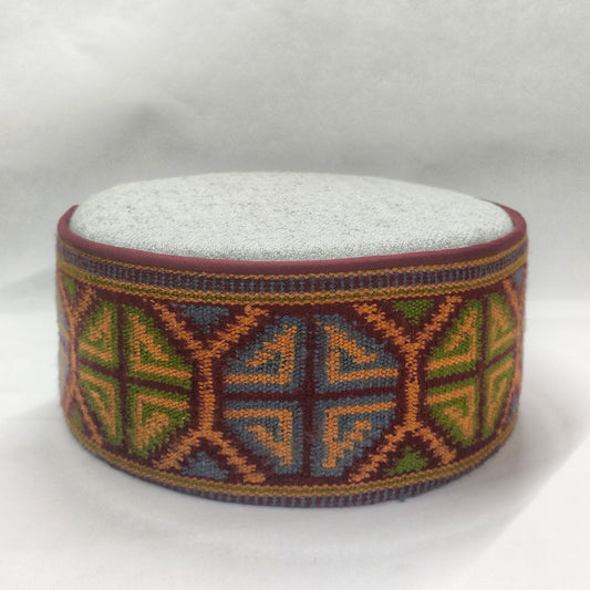Colorful Traditional Typical Himachali Cap