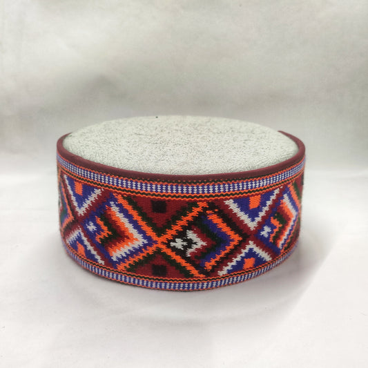 Colorful Traditional Typical Himachali Cap