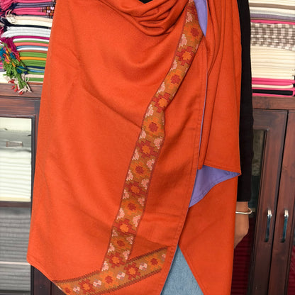 Women Reversible Capes with Kullu Border