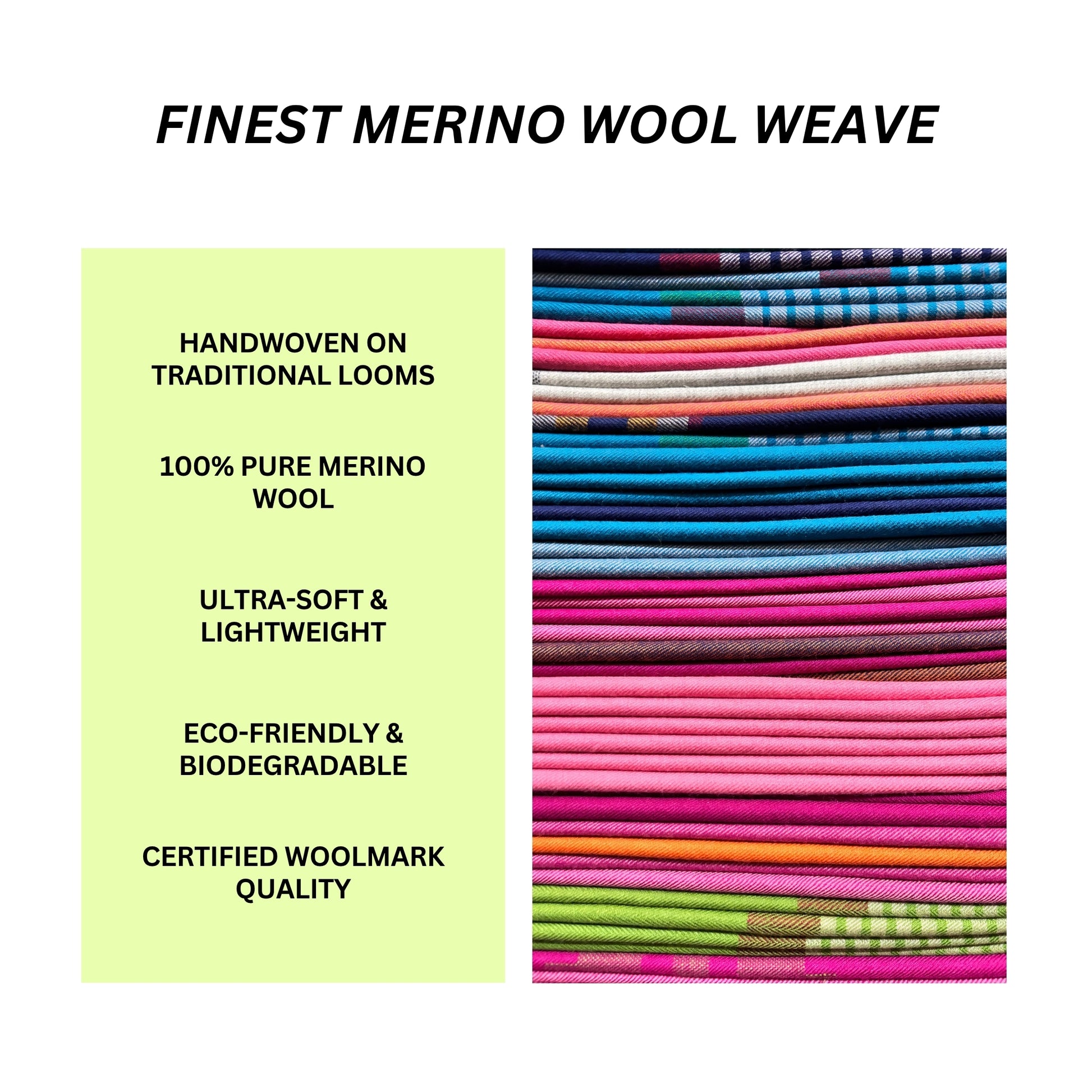 Lightweight merino wool winter shawl for women – best quality