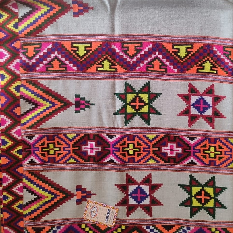 Hand Woven Pure Merino Wool Kullu Pattu