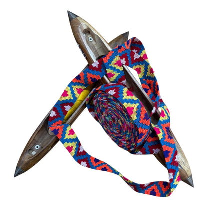 Kullu Patti Suit border(lace)-Valley Weave Ribbon-Festival colours