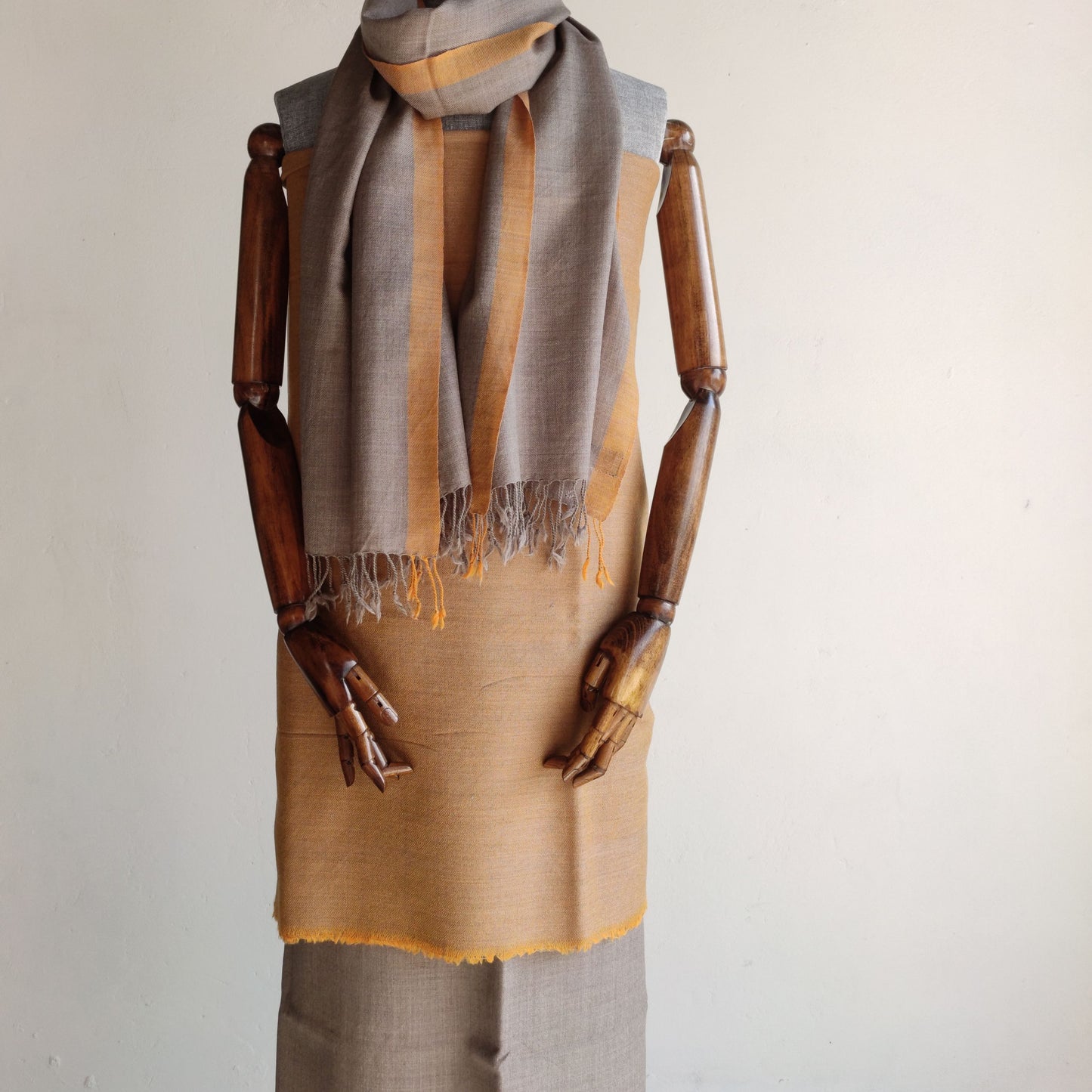 Women's woolen suit (Mustard)