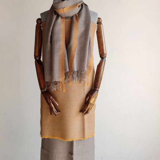 Women's woolen suit (Mustard)