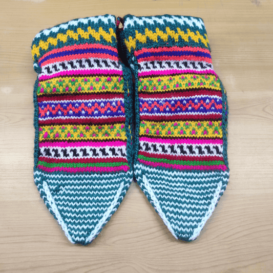 Bhuttico's Cashmilon Socks  – Teal