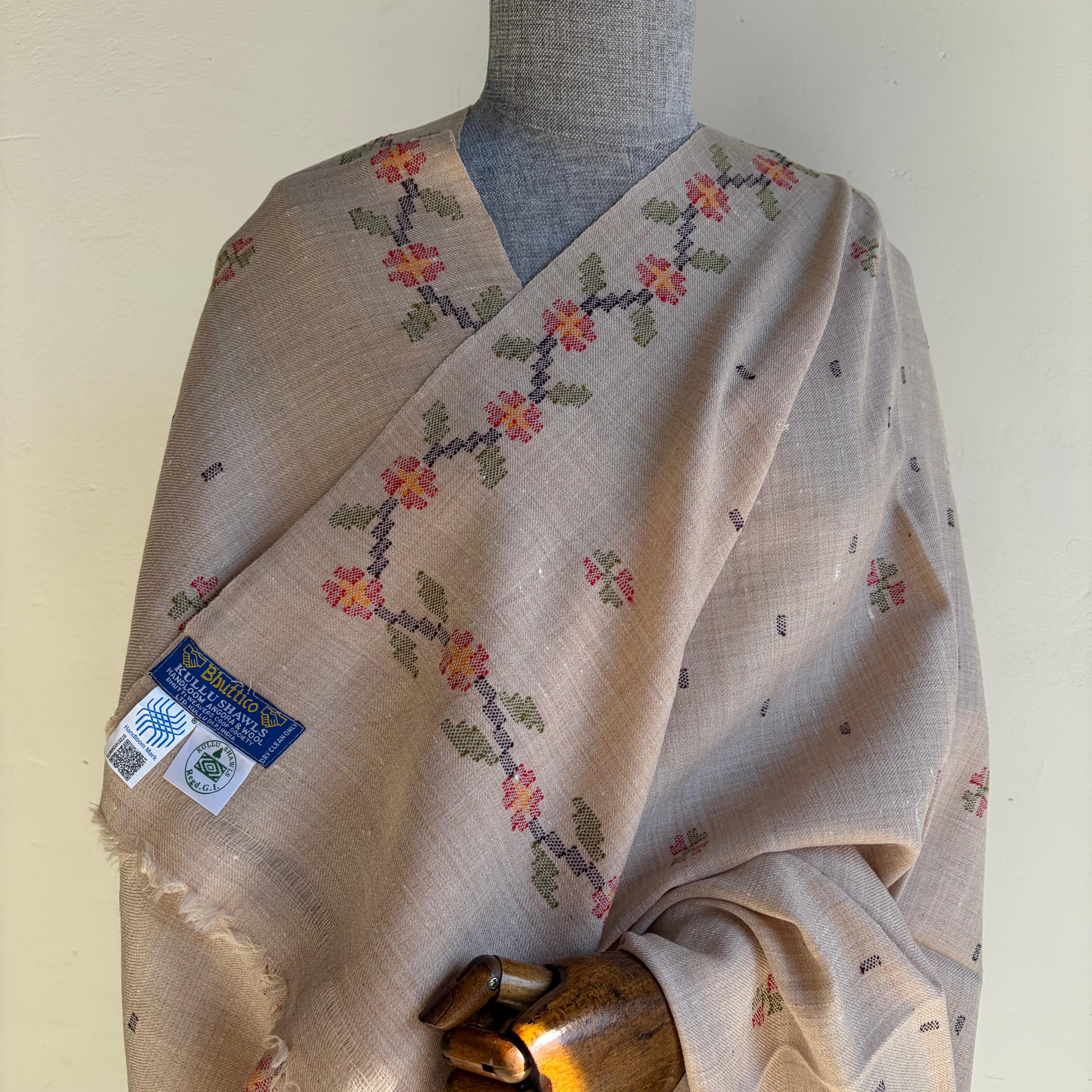 Angora Wool Shawls | 100% Handloom Pure Wool | Bhuttico – Bhuttico